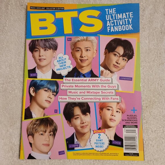 M57. Music Spotlight Collector's Edition BTS Magazine - Picture 1 of 2